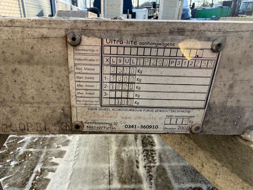 Ultra-lite machinetransporter