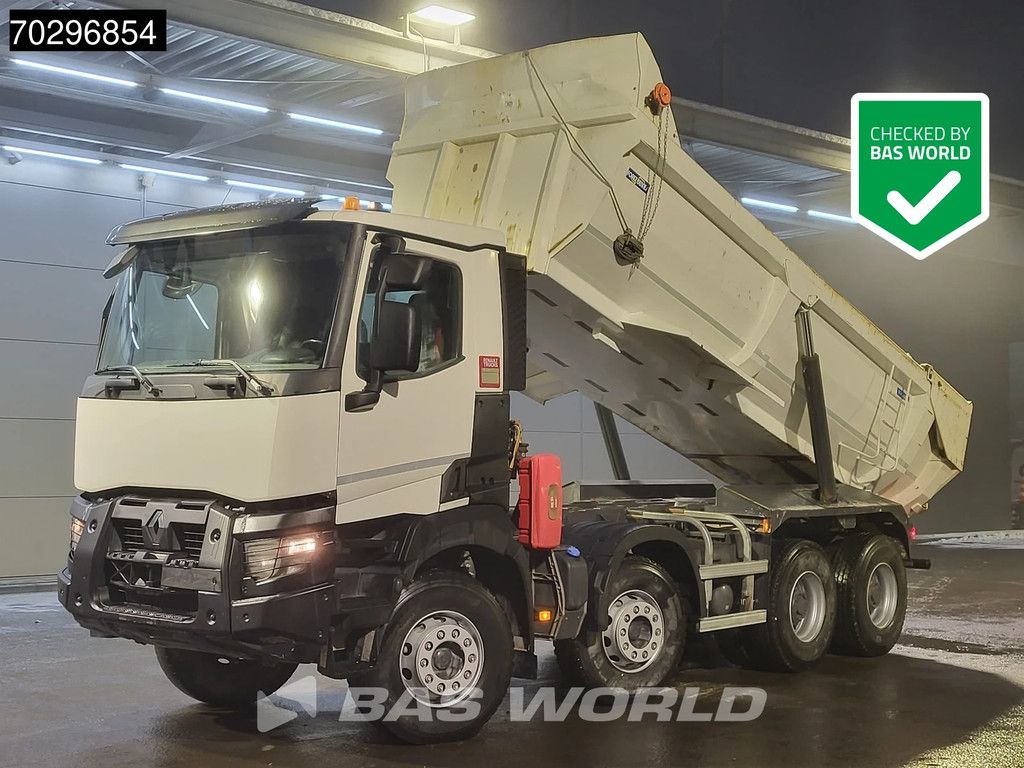 Renault C 520 8X4 15m3 tipper Steel suspension Big-Axle Optibrake+ Euro 6