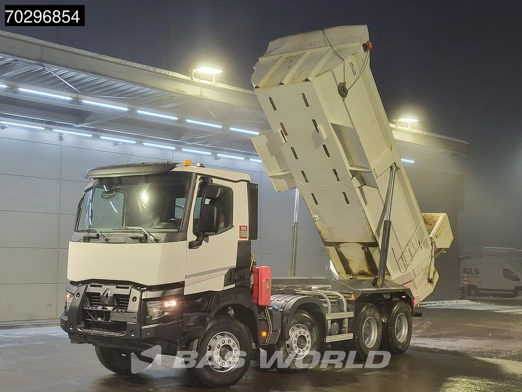 Renault C 520 8X4 15m3 tipper Steel suspension Big-Axle Optibrake+ Euro 6