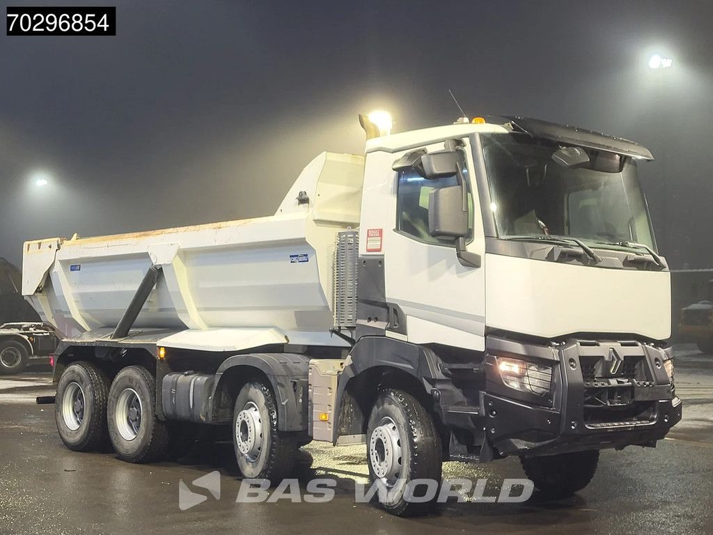 Renault C 520 8X4 15m3 tipper Steel suspension Big-Axle Optibrake+ Euro 6