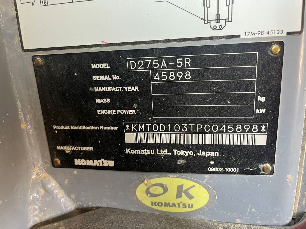 Komatsu D275A-5R (Saudi Arabia)