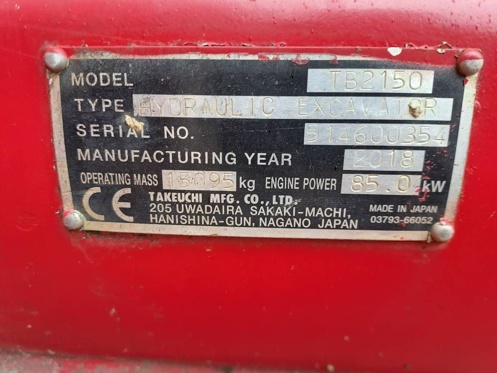 Takeuchi TB 2150