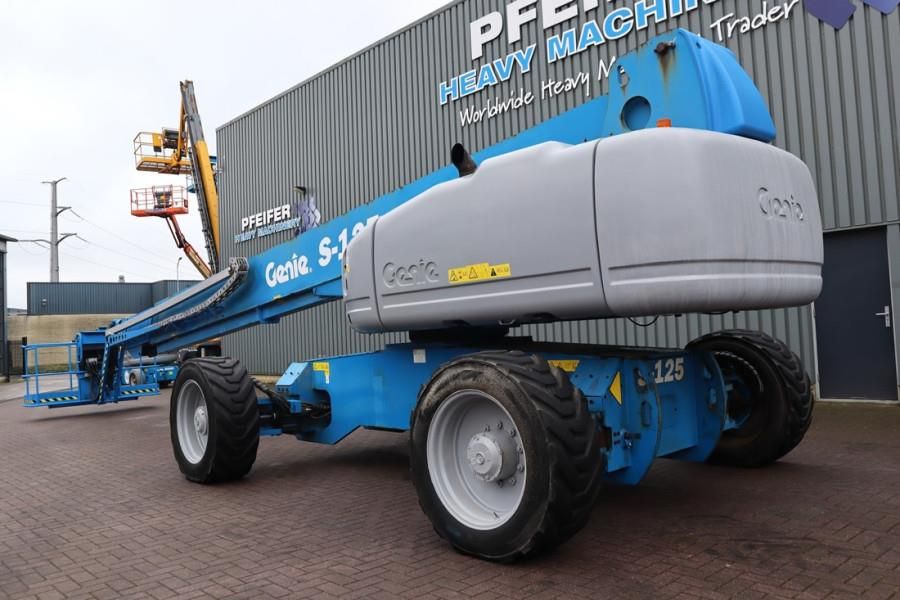 Genie S125 Diesel, 4x4x4 Drive, 40.1m Working Height, 24