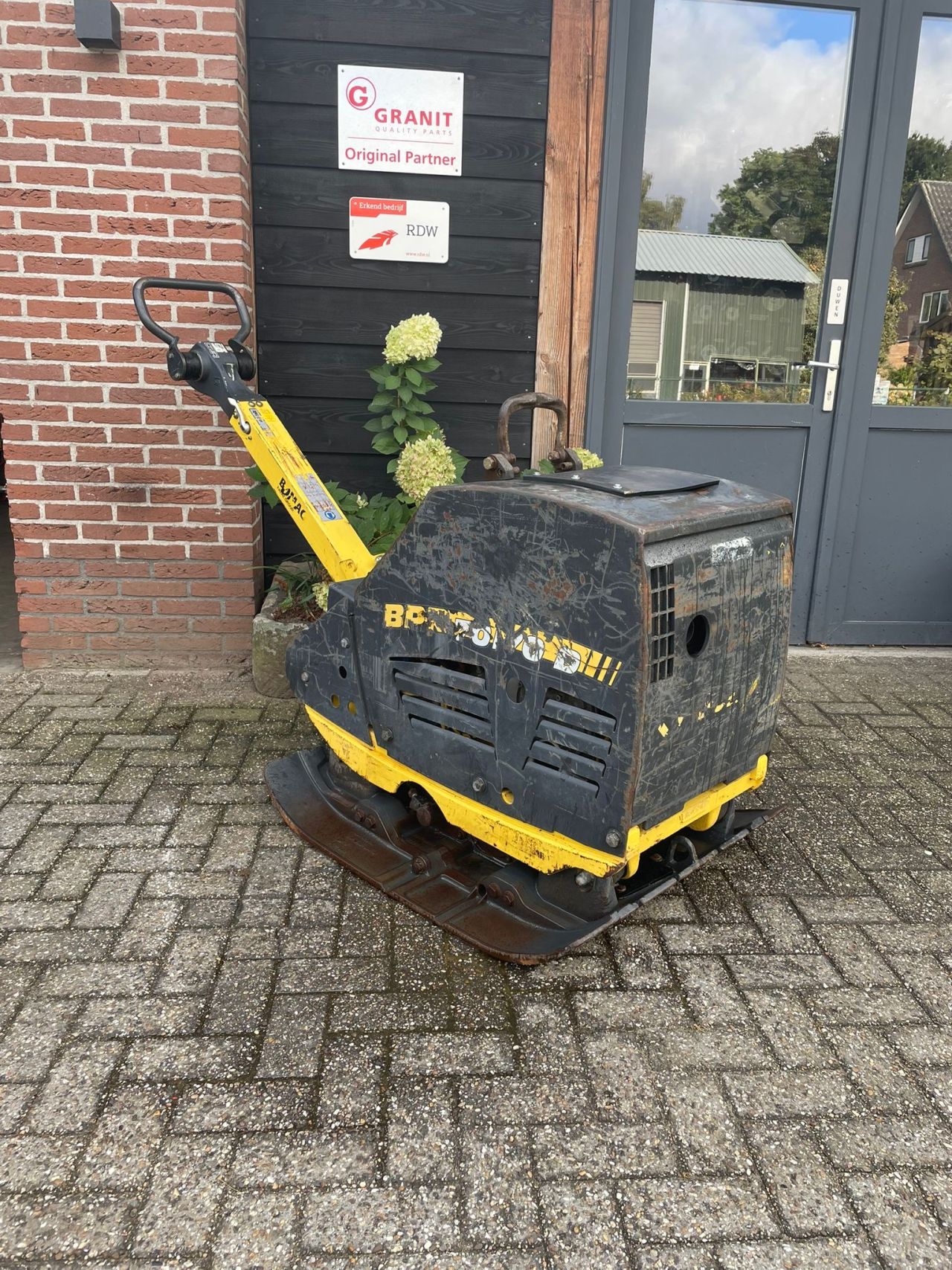 Bomag BPR 70/70 trilplaat