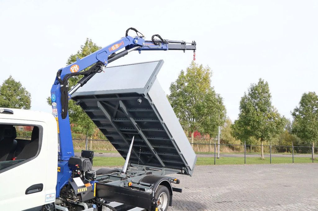 FUSO Canter 7C18 | 4X2 | 3-WAY TIPPER | PM 6.5 KRAN /CRANE