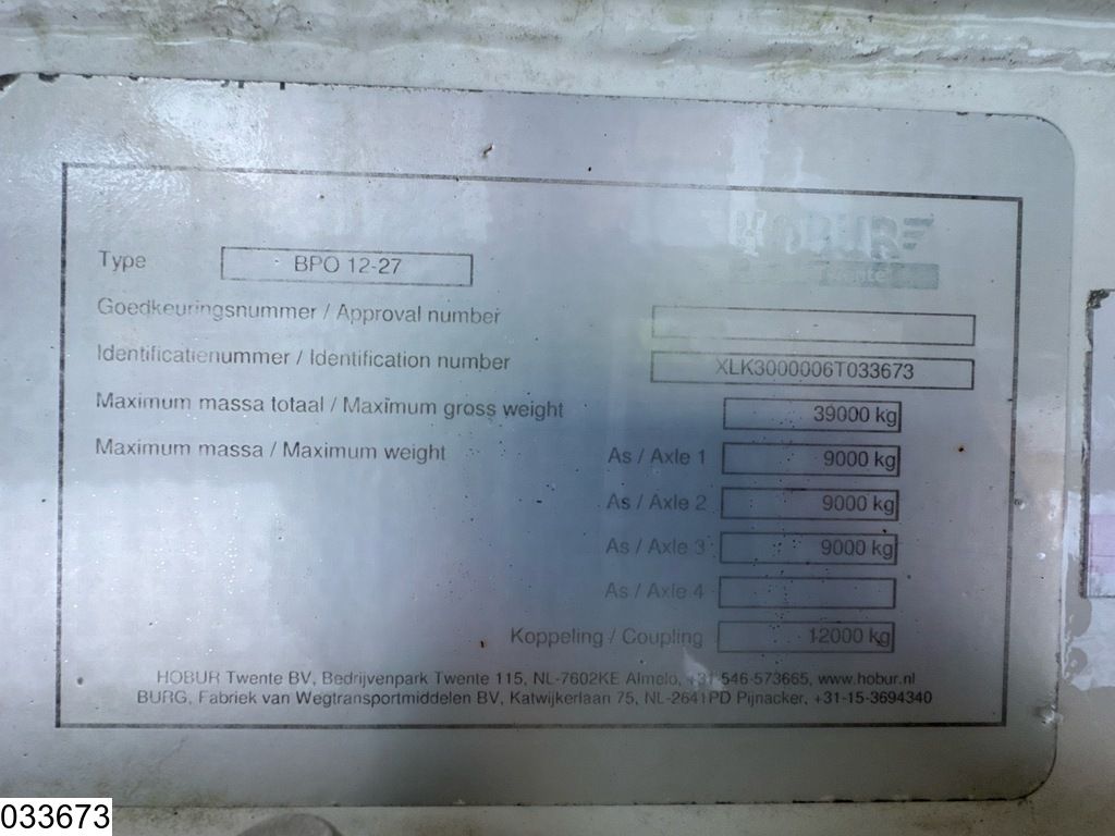 Burg Gas 50600 Liter, LPG GPL gas tank, Gaz, 1 Compartment