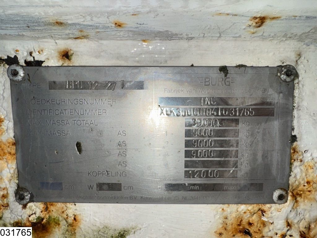 Burg Gas 50600 Liter, LPG GPL gas tank, Gaz, 1 Compartment