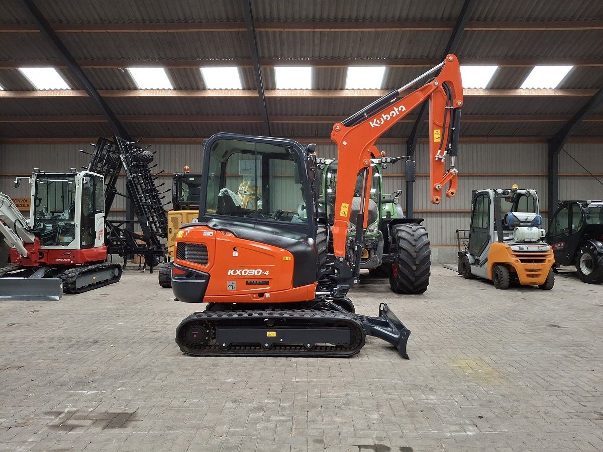 Kubota KX030-4 HI, minigraver, minikraan, BJ2025, Nieuw!