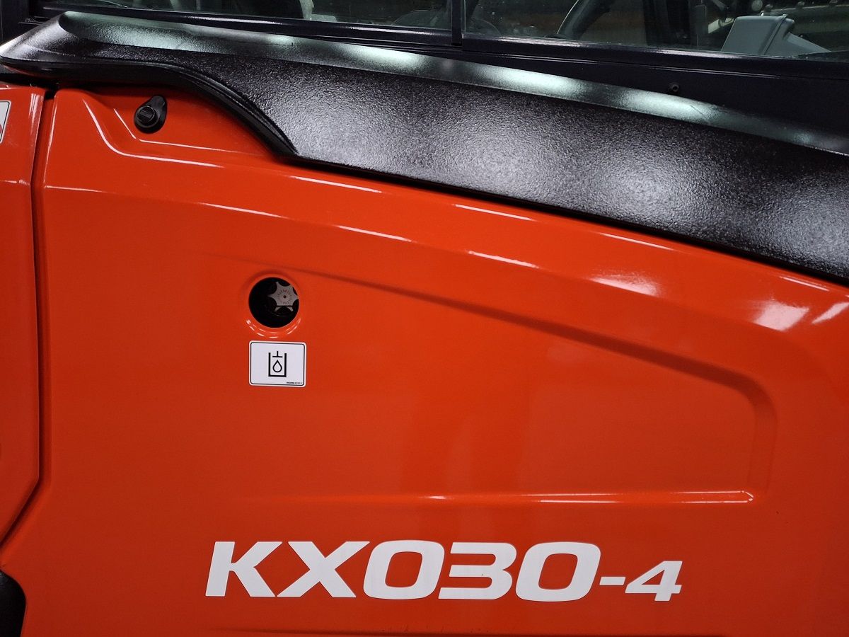 Kubota KX030-4 HI, minigraver, minikraan, BJ2025, Nieuw!