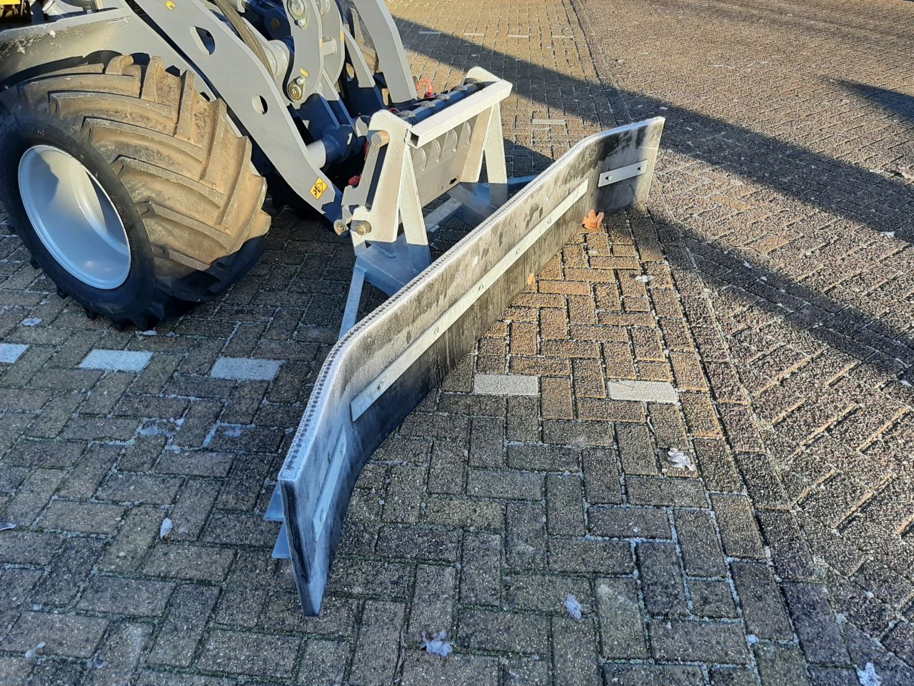 Rubberschuif, mest / sneeuwschuif GiANT aansluiting 2,60m