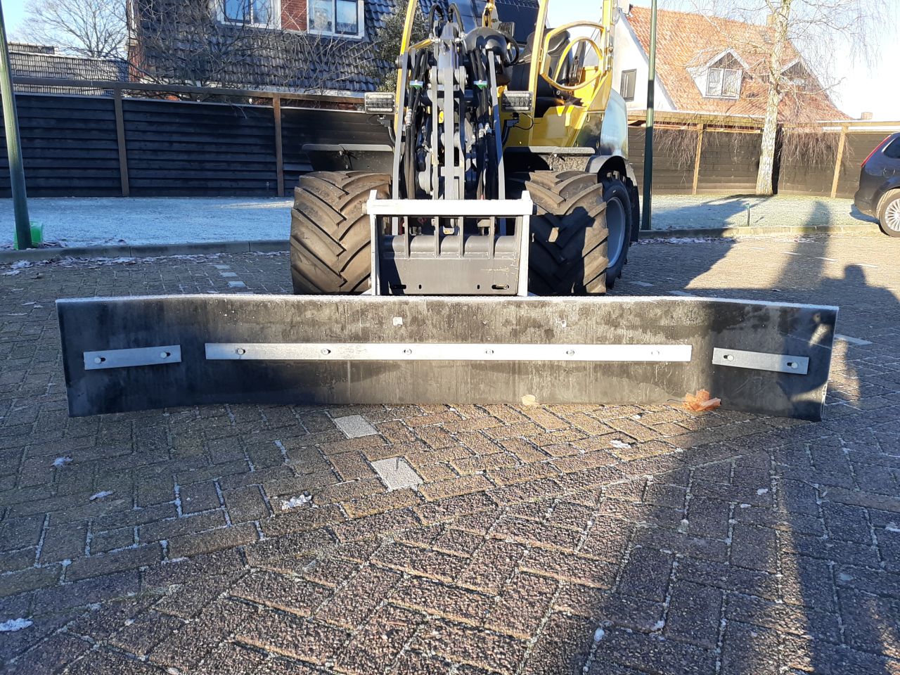 Rubberschuif, mest / sneeuwschuif GiANT aansluiting 2,60m