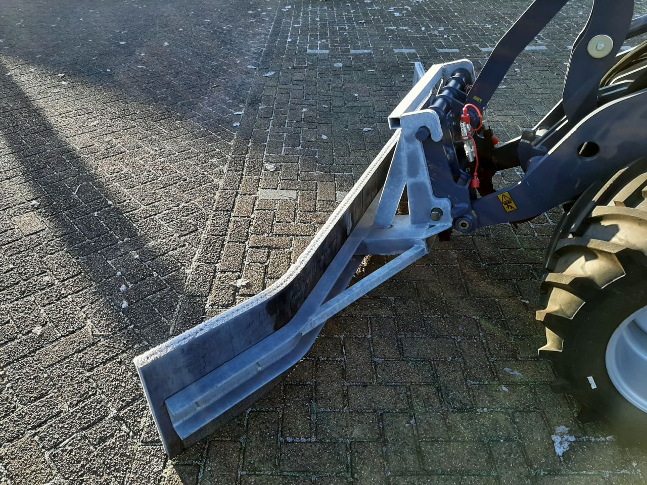 Rubberschuif, mest / sneeuwschuif GiANT aansluiting 2,60m