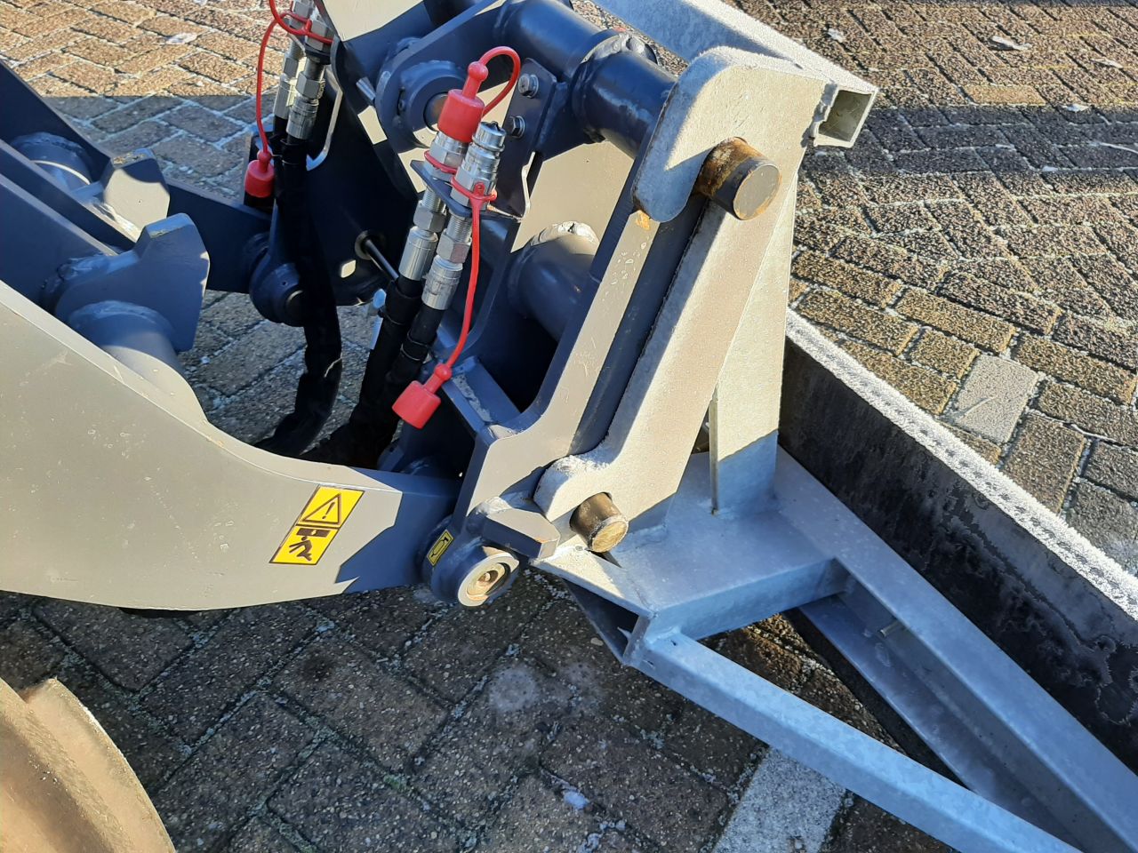 Rubberschuif, mest / sneeuwschuif GiANT aansluiting 2,60m