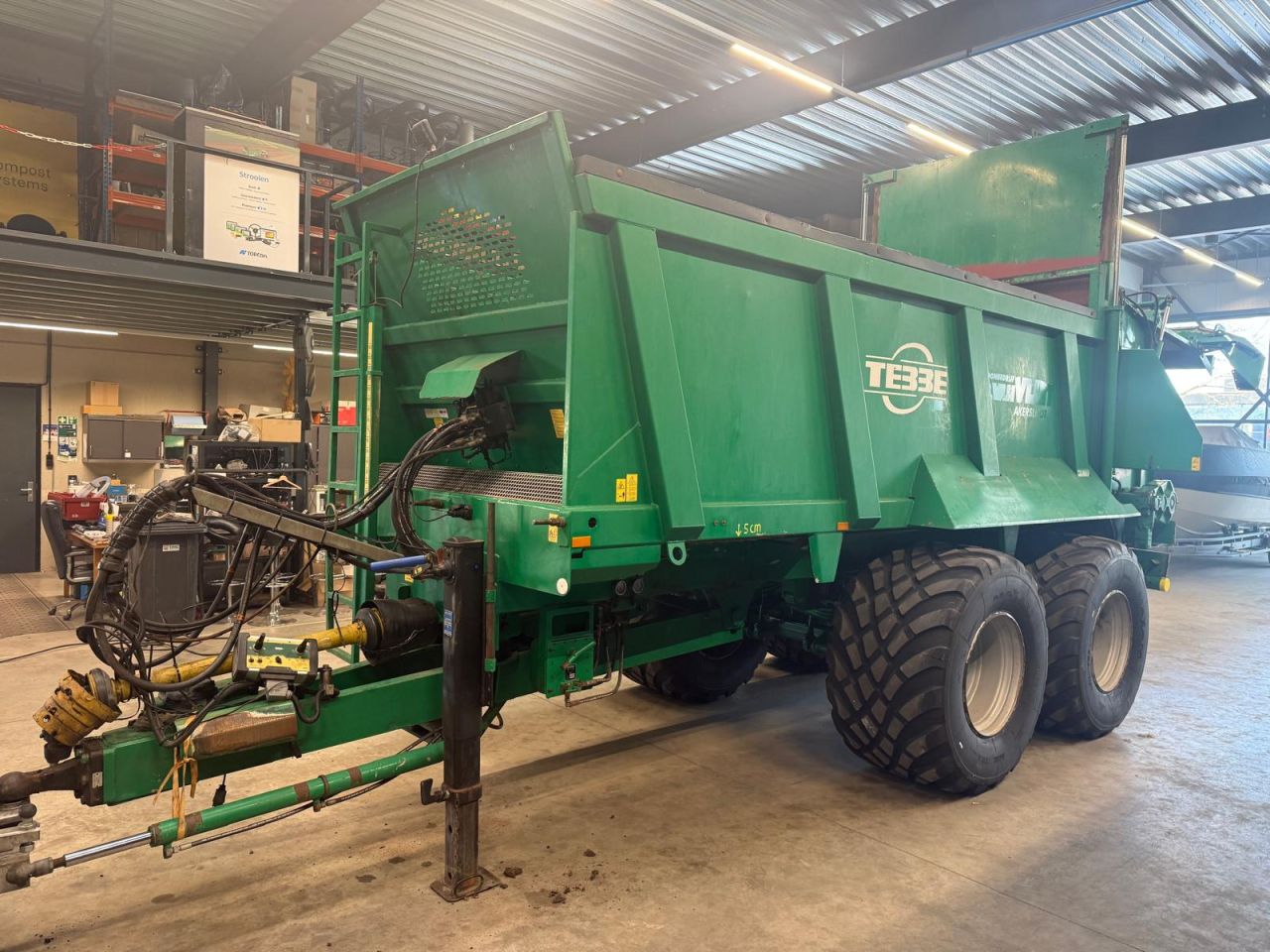 TEBBE DS 160 Tandemas Universeel Breedstrooier