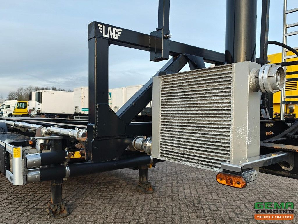 LAG O-3-CC 3 Assen MB - 30FT Kiepchassis - Rotary Feeder - Koeler - 5490KG