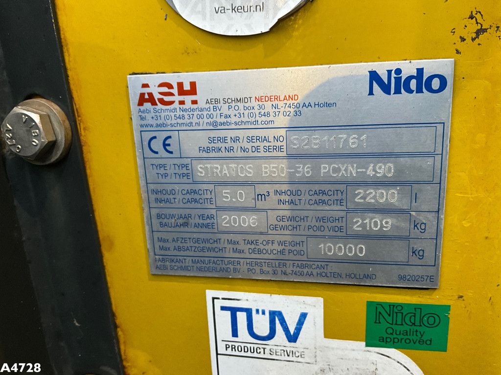 Nido STRATOS 5m³ zoutstrooier