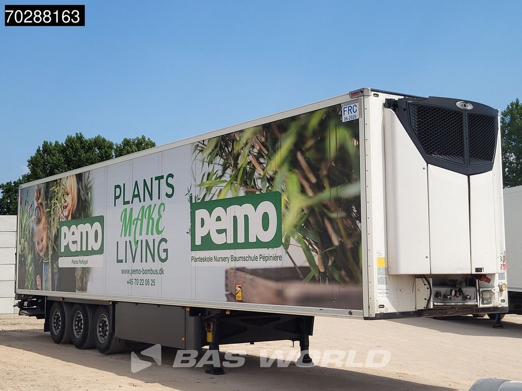 Schmitz Carrier 3 Achsen Doppelverdampfer Tailgate Palettenkasten Blumenbreit LBW