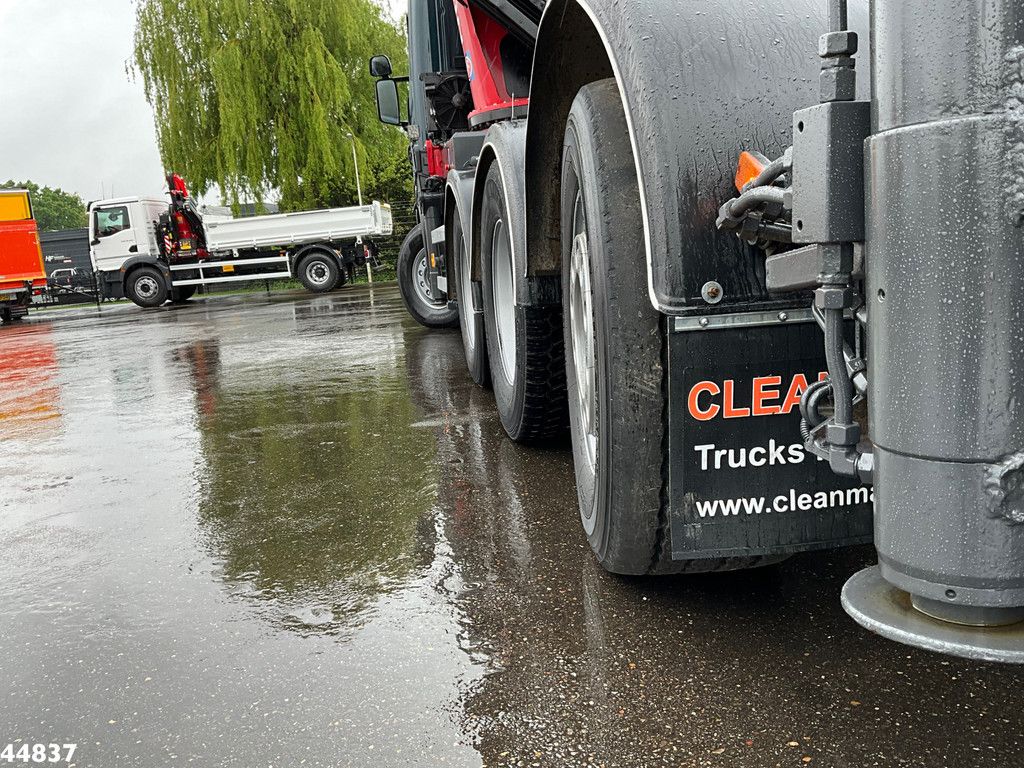 Scania G480 8x4 HMF 60 Tonmeter laadkraan + Fly-jib