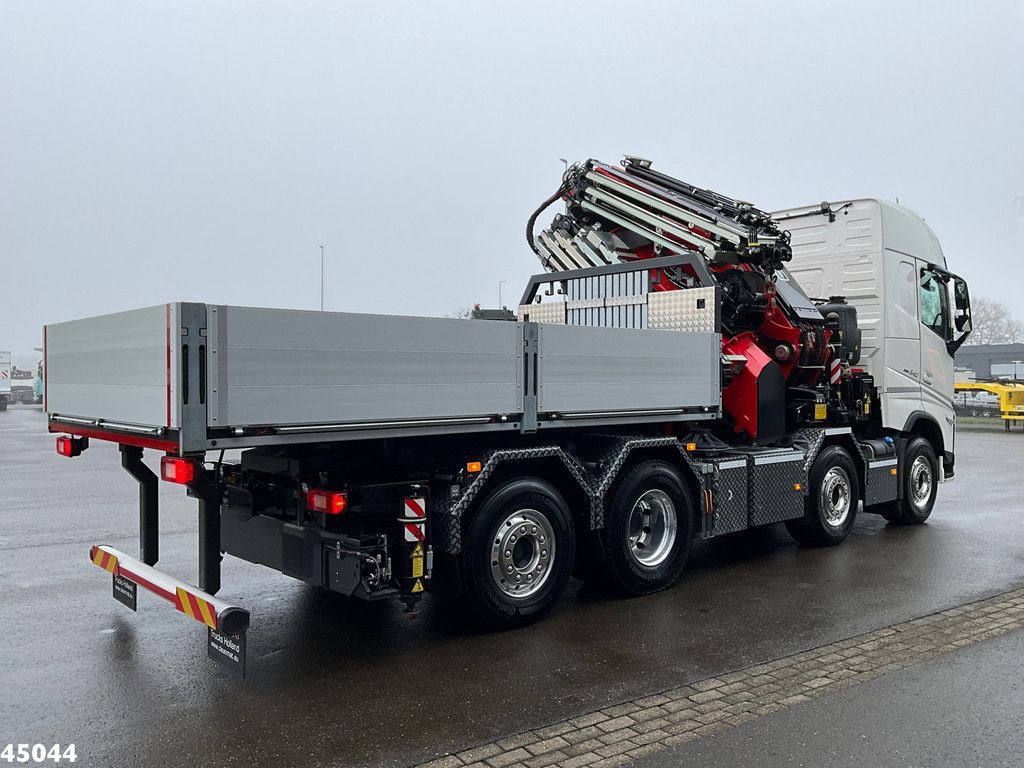 Volvo FH 540 8x2 Fassi 145 Tonmeter laadkraan + Fly-JIb Just 7.187 Km! Demo voertuig!