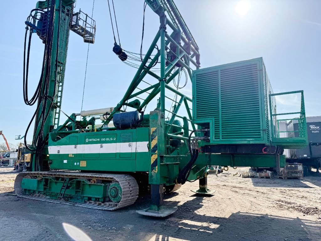 Hitachi KH150GLS-2 - 30.3m Drill / Powerpack / Hydr Tracks