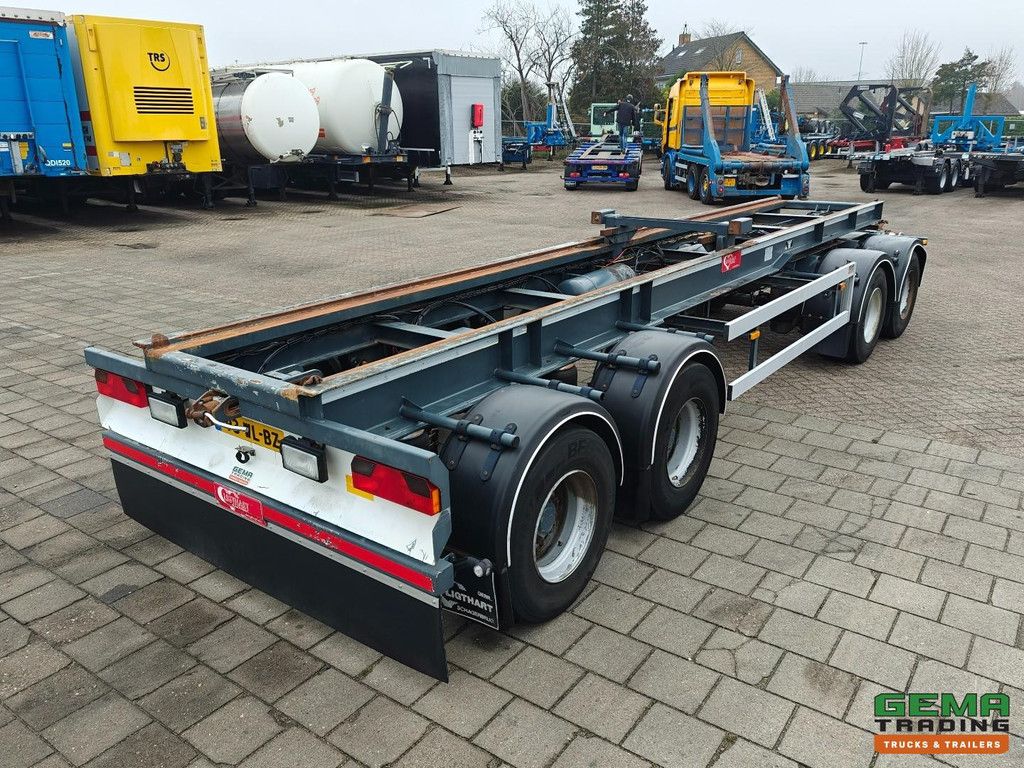Ligthart 1616 CR 4-axle ROR - Container System 8.3m - Drum brakes - Air suspension - Central lubrication