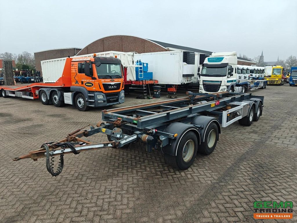 Ligthart 1616 CR 4-axle ROR - Container System 8.3m - Drum brakes - Air suspension - Central lubrication