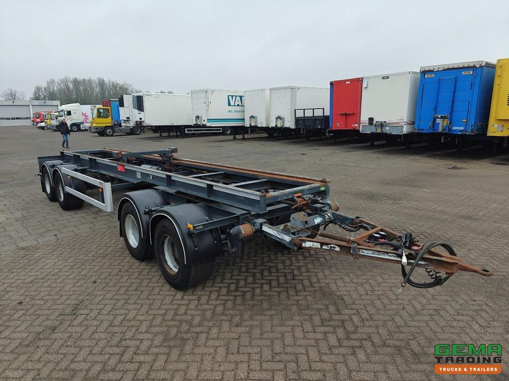 Ligthart 1616 CR 4-axle ROR - Container System 8.3m - Drum brakes - Air suspension - Central lubrication