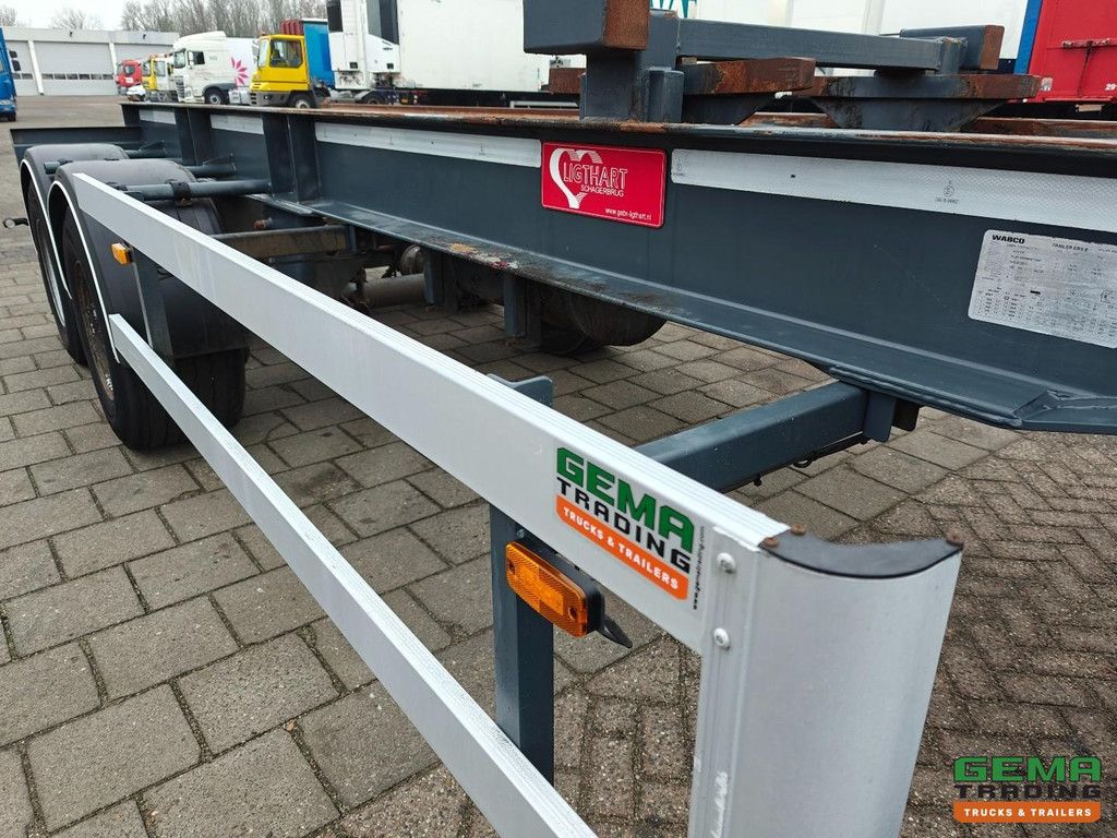 Ligthart 1616 CR 4-axle ROR - Container System 8.3m - Drum brakes - Air suspension - Central lubrication