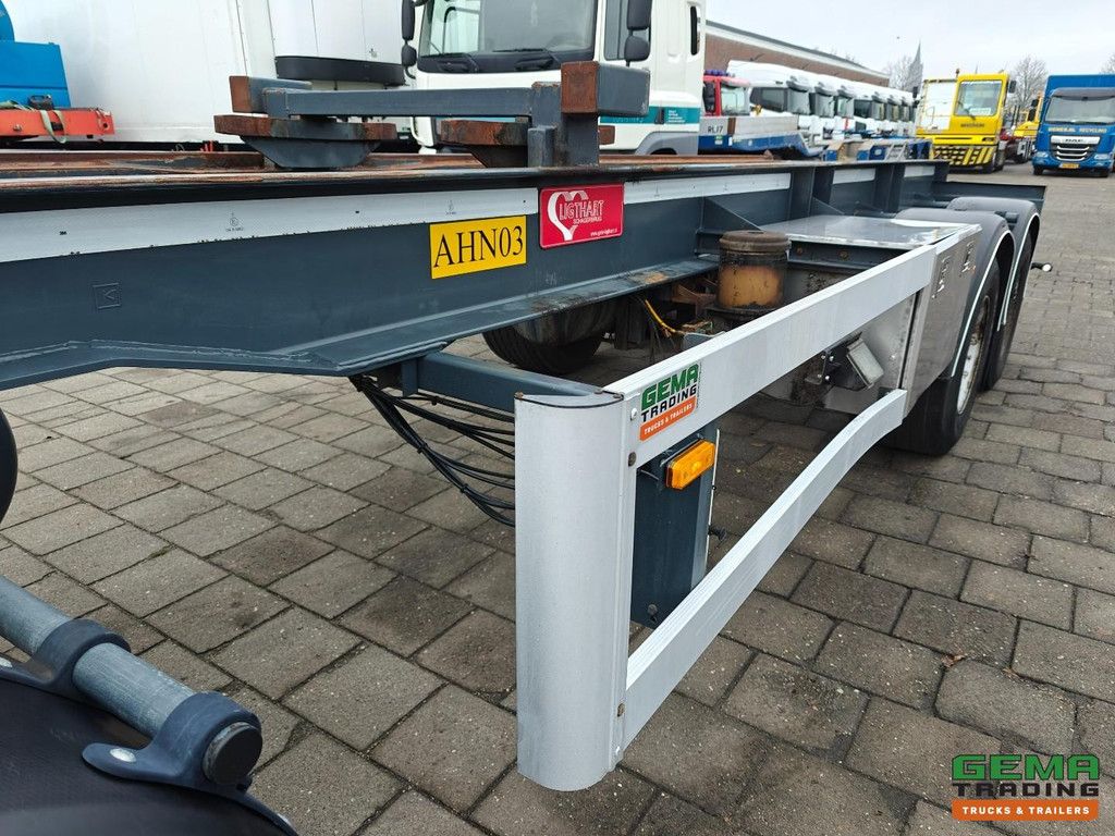 Ligthart 1616 CR 4-axle ROR - Container System 8.3m - Drum brakes - Air suspension - Central lubrication