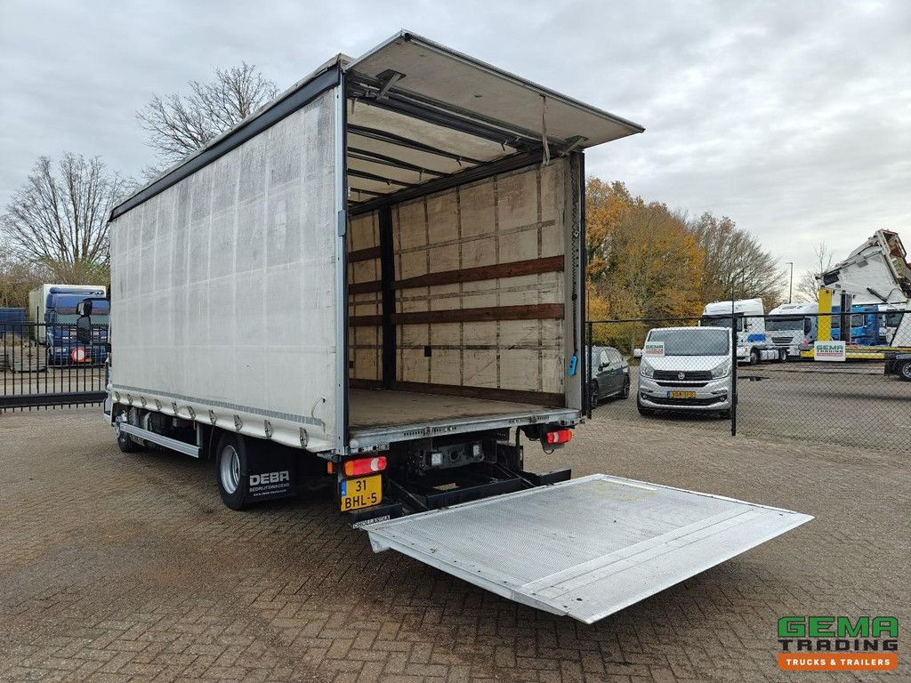 Iveco 80-210 Eurocargo 4x2 Dagcab Euro6A - Schuifzeilenbak/dak 6.6m - Laadklep 1500KG