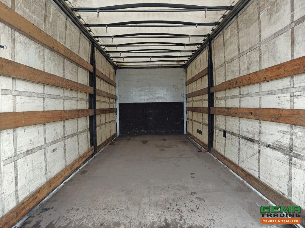 Iveco 80-210 Eurocargo 4x2 Dagcab Euro6A - Schuifzeilenbak/dak 6.6m - Laadklep 1500KG