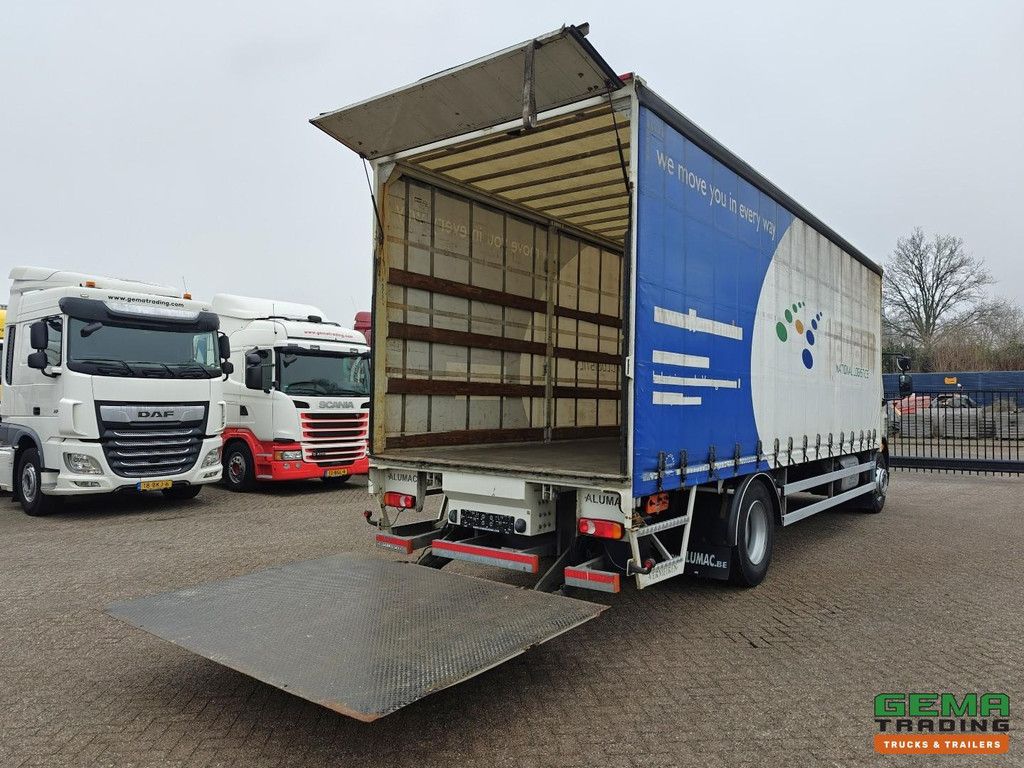 DAF LF 250 FA 4x2 Tageskabine Euro 6 - 6CIL - Schaltgetriebe - Schiebeplane 7,8 m + Ladebordwand 2000 kg