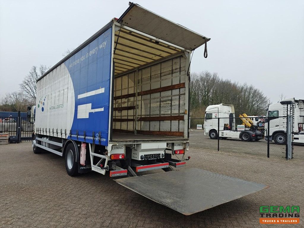 DAF LF 250 FA 4x2 Tageskabine Euro 6 - 6CIL - Schaltgetriebe - Schiebeplane 7,8 m + Ladebordwand 2000 kg
