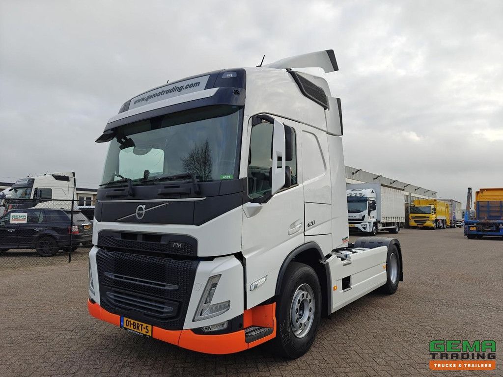Volvo FM 420 4x2 Globetrotter Euro6E – 13 l – Doppeltanks – Standklimaanlage – TRS EcogenE30 – SmartTacho V2 – 07/2026 TÜV