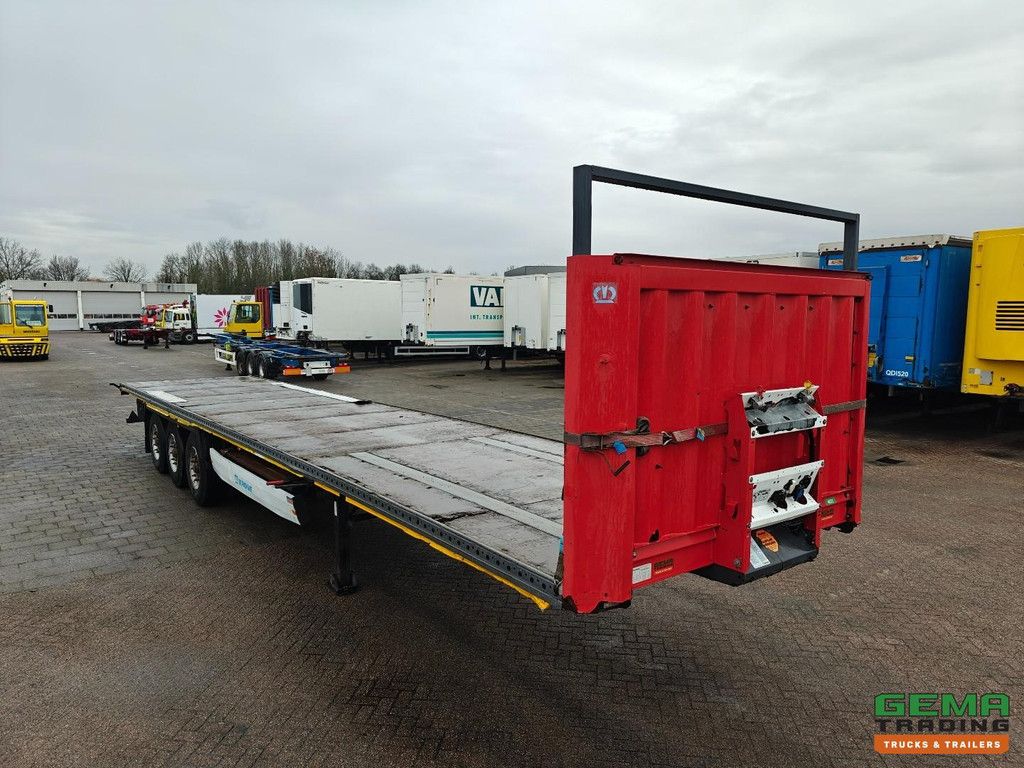 Krone SD 3-achsiger BPW – Offene Ladefläche – Scheibenbremsen – Moffett-Anschluss – TÜV bis 04/2026