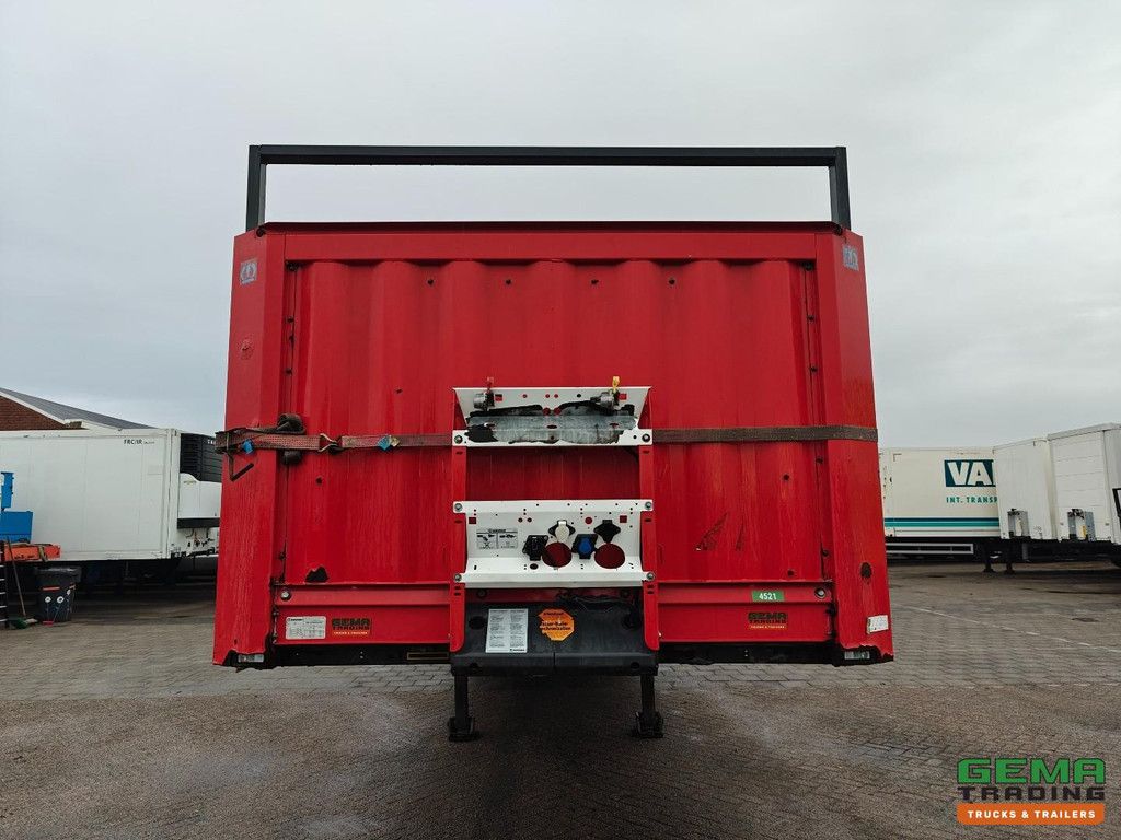 Krone SD 3-achsiger BPW – Offene Ladefläche – Scheibenbremsen – Moffett-Anschluss – TÜV bis 04/2026