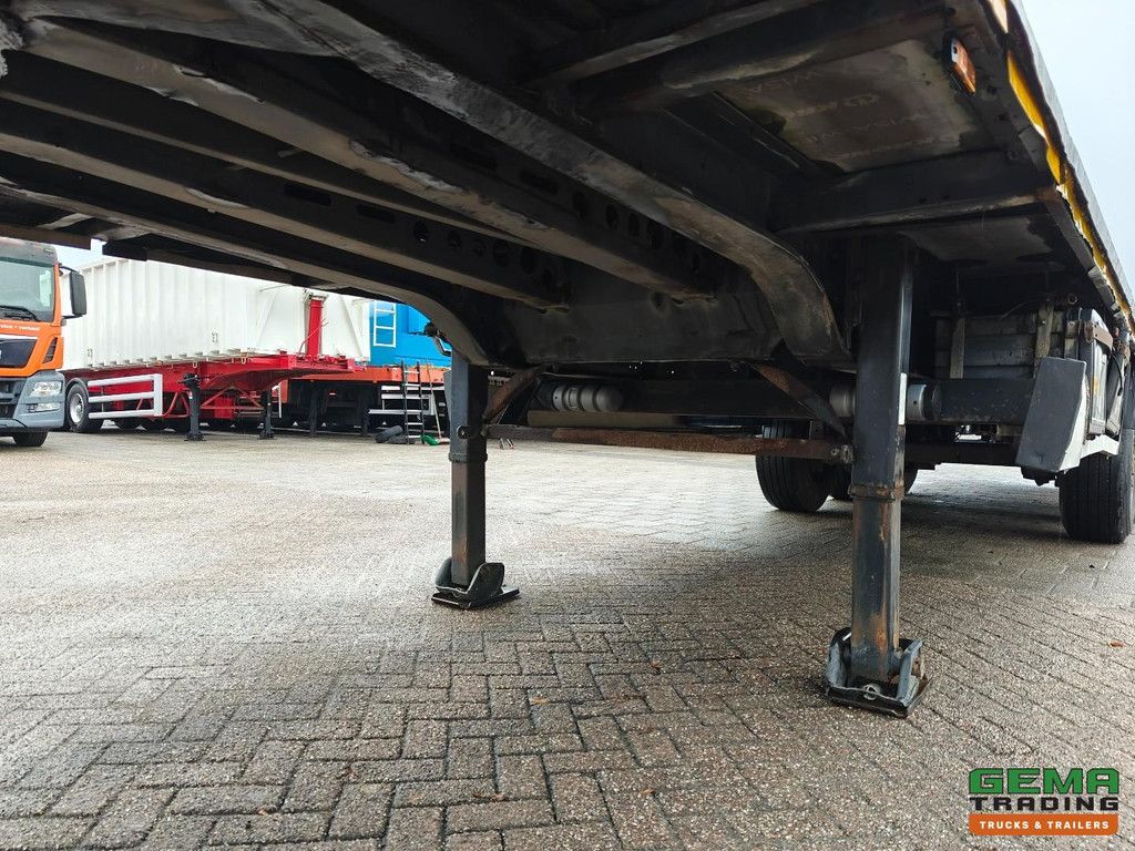 Krone SD 3-achsiger BPW – Offene Ladefläche – Scheibenbremsen – Moffett-Anschluss – TÜV bis 04/2026