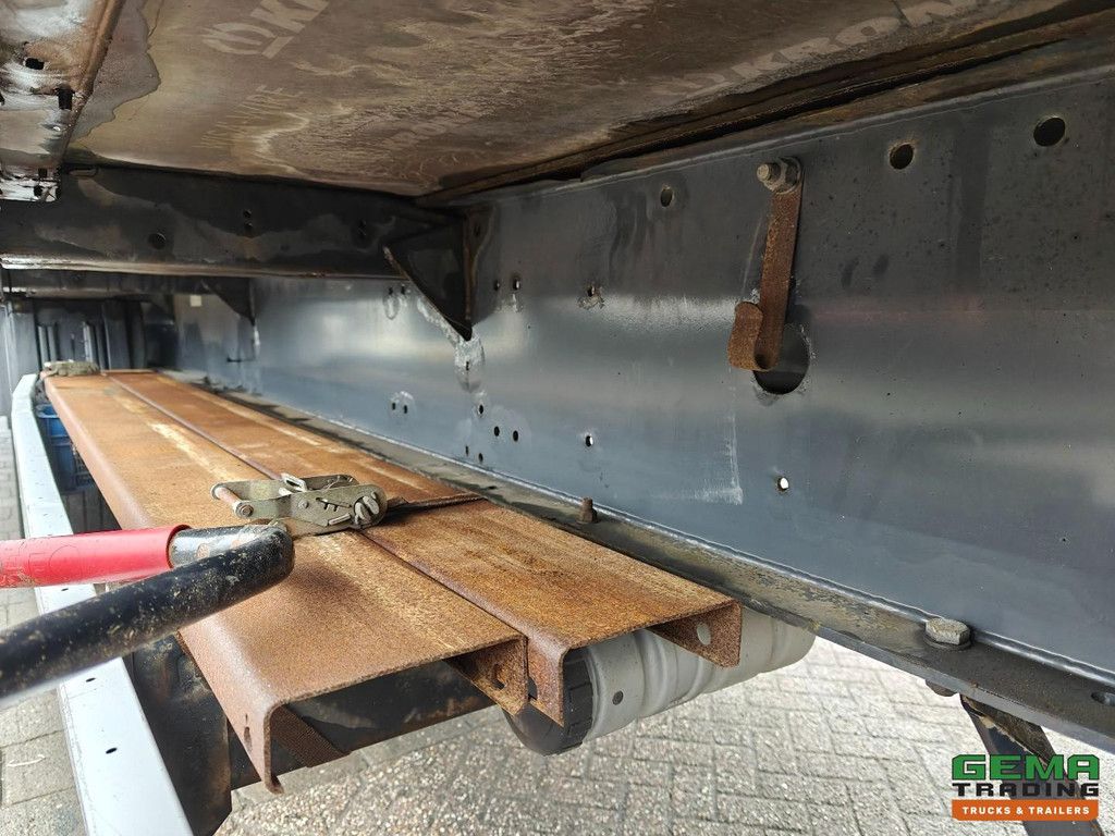 Krone SD 3-achsiger BPW – Offene Ladefläche – Scheibenbremsen – Moffett-Anschluss – TÜV bis 04/2026