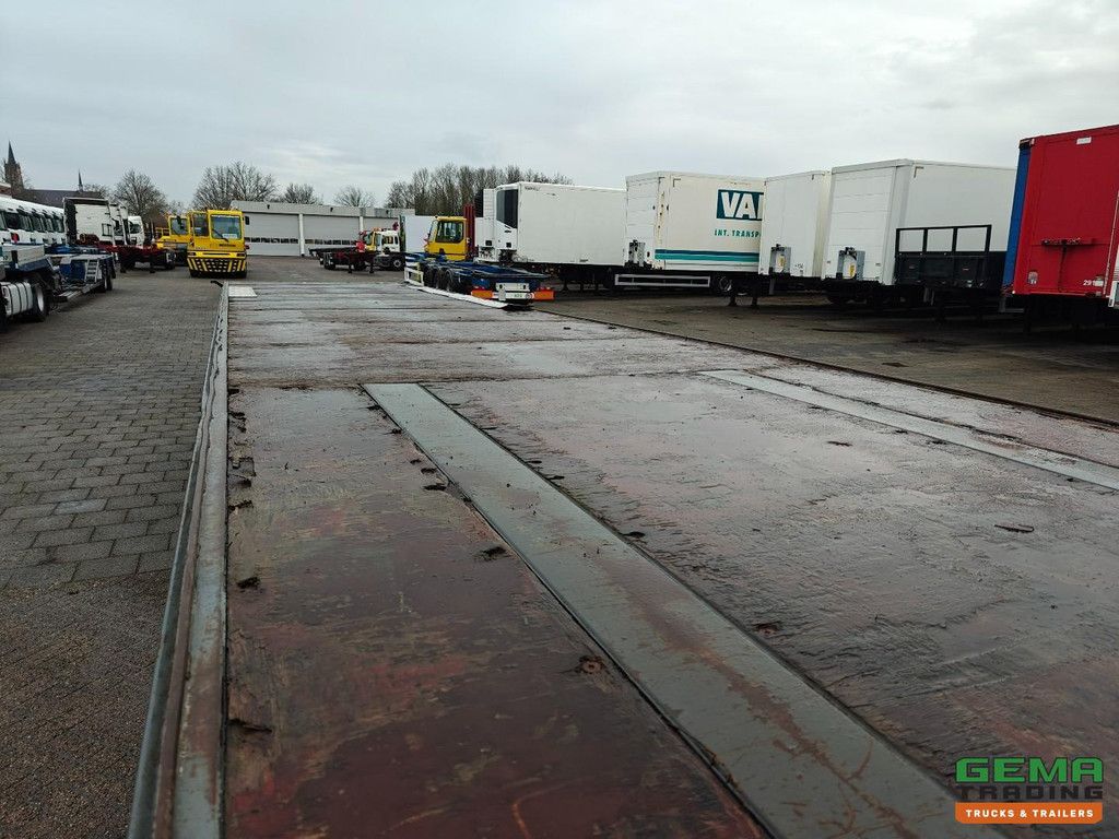 Krone SD 3-achsiger BPW – Offene Ladefläche – Scheibenbremsen – Moffett-Anschluss – TÜV bis 04/2026