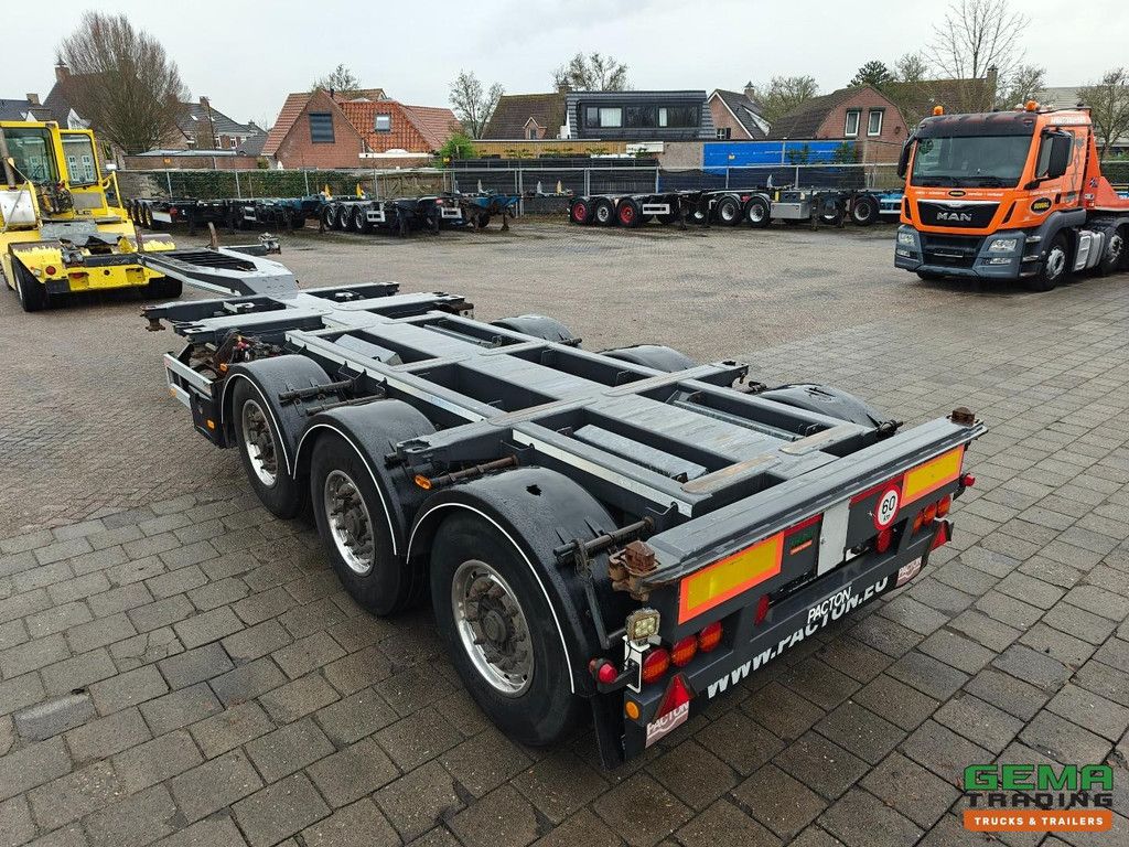 Pacton ET3 3-Assen BPW - Schijfremmen - LiftAs - 2x Uitschuifbaar - Alle Aansluitingen - 11/2026 APK