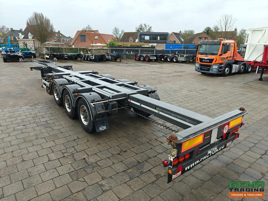 Pacton ET3 3-Assen BPW - Schijfremmen - LiftAs - 2x Uitschuifbaar - Alle Aansluitingen - 11/2026 APK