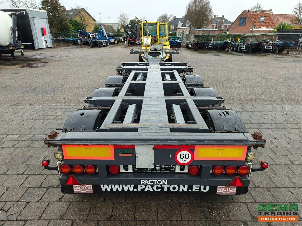 Pacton ET3 3-Assen BPW - Schijfremmen - LiftAs - 2x Uitschuifbaar - Alle Aansluitingen - 11/2026 APK