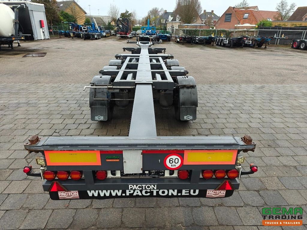 Pacton ET3 3-Assen BPW - Schijfremmen - LiftAs - 2x Uitschuifbaar - Alle Aansluitingen - 11/2026 APK