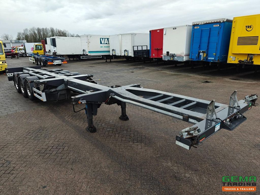 Pacton ET3 3-Assen BPW - Schijfremmen - LiftAs - 2x Uitschuifbaar - Alle Aansluitingen - 11/2026 APK