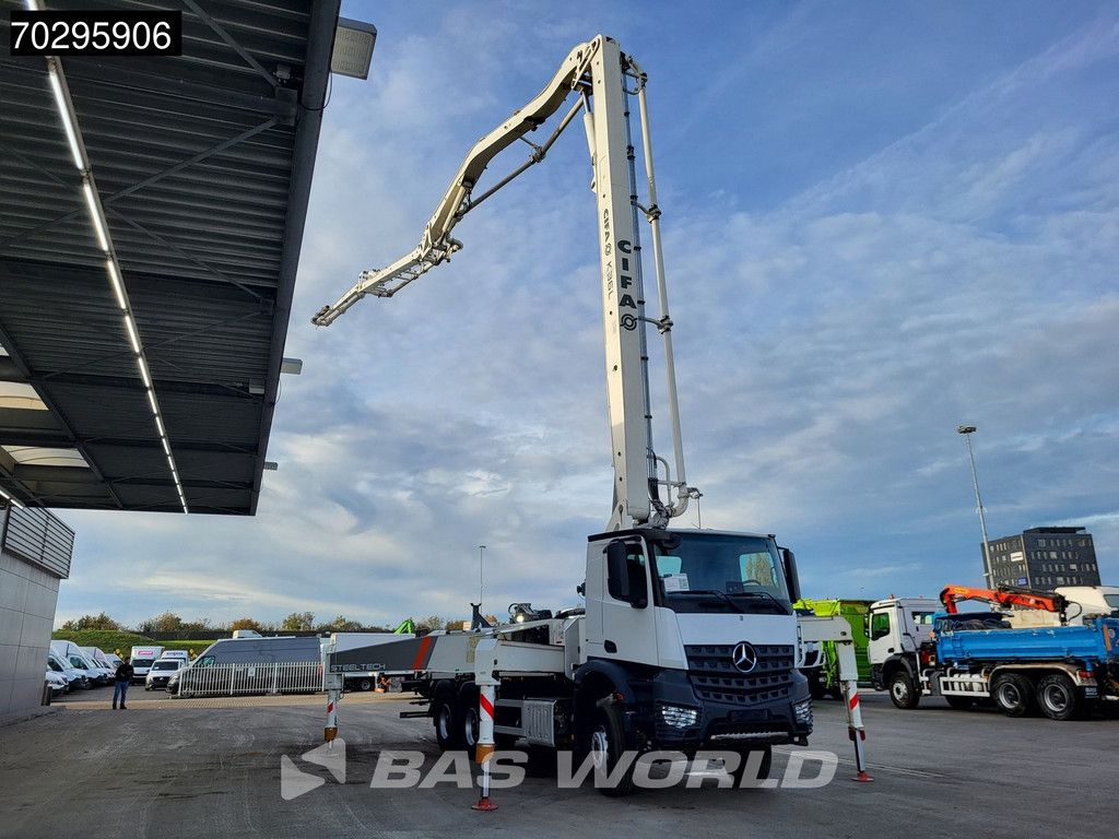 Mercedes Arocs 2640 6X4 36mtr CIFA K36L-HP168EC 4 arm Automatic Big-Axle Steelsuspension Euro 6