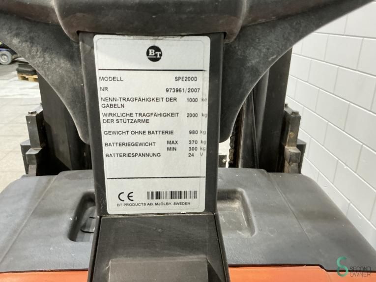 Stackers Electric BT SPE200D 2007