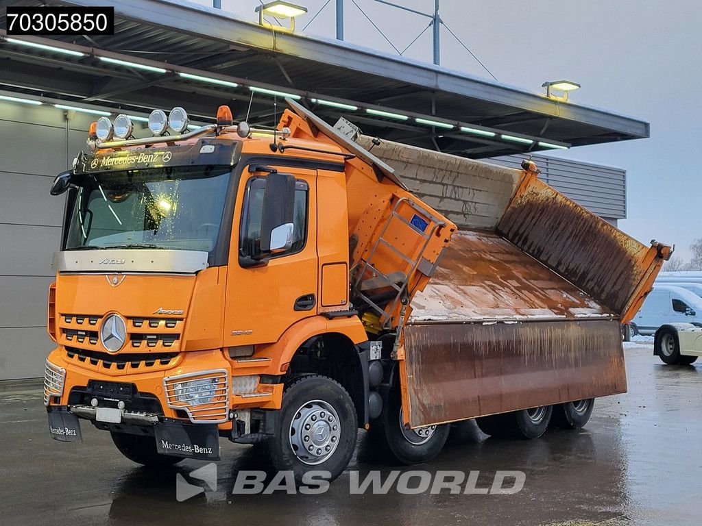 Mercedes Arocs Arocs 3243 8X4 14m3 Dautel 3-side tipper Big-Axle Steelsuspension Euro 6