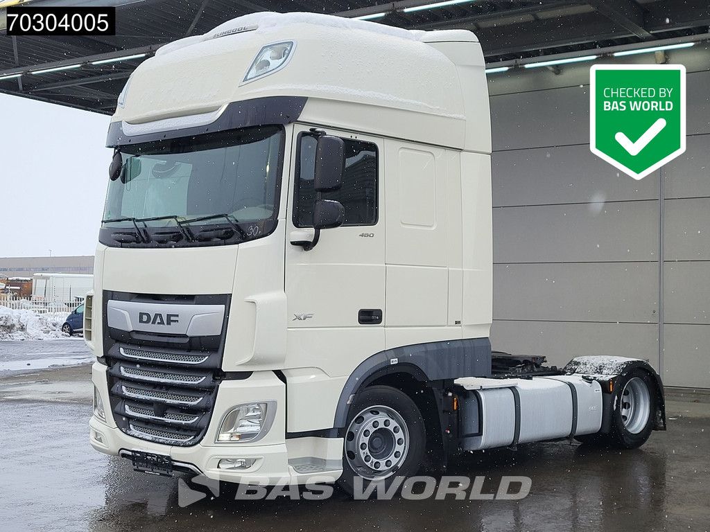 DAF XF 480 4X2 Mega SSC 2xTanks Full-Air Standklima