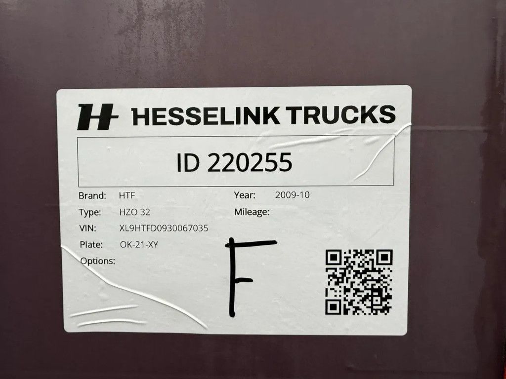 Heiwo AS-2 City 3000KG Laadklep! Stuuras Centrale smering