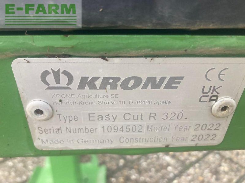 Krone ec r320 1 seizoen